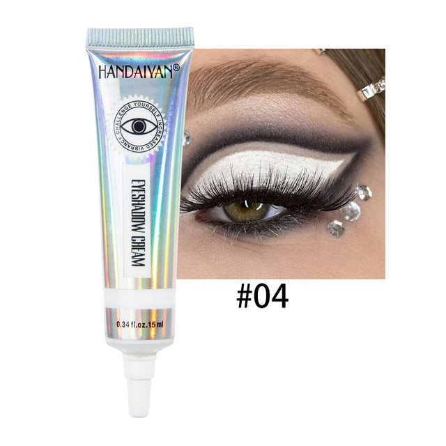 White dark eye shadow base cream Eye concealer easy to color base makeup 24  hours makeup waterproof Matte eyeshadow primer