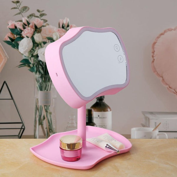 KEMAIDI Makeup Mirror LED Touch Screen y Mirror