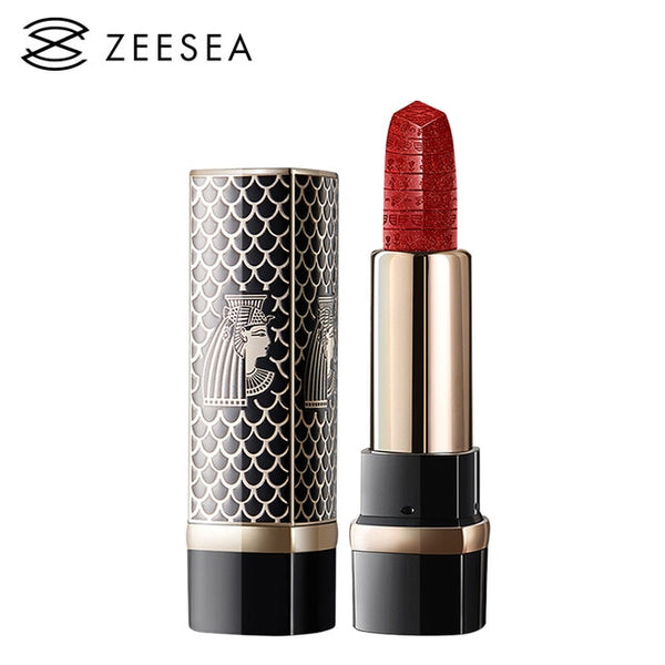 ZEESEA New Egypt косметика 10 Colors Long Lasting Waterproof Nutritious Lipstick Moisture Velvet Matt Nude Fashion Lip Gloss