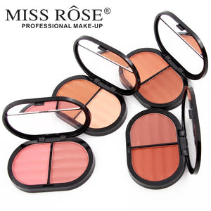 MISS ROSE Baked blusher Soft Smooth Makeup Professional Face Make up Blush Powder 2 Colors to choose