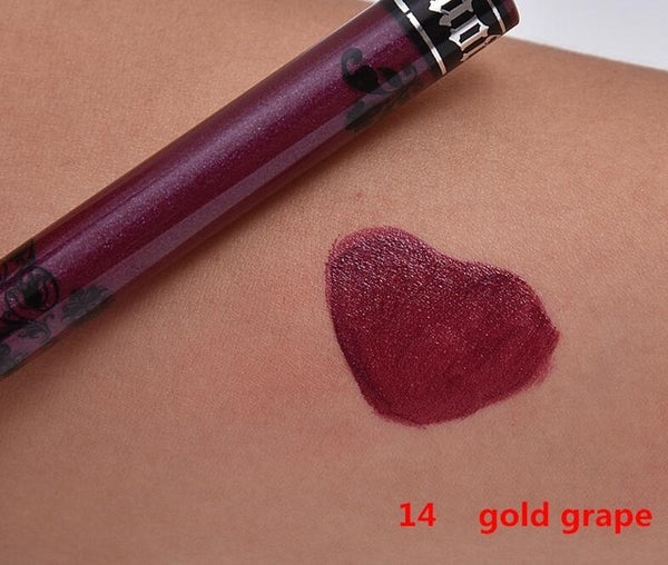 14 Color Liquid Lipstick Makeup Sexy Colors Lips Paint Matte Lipstick