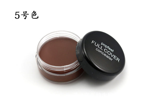 Hide Blemish Face Eye Lip Cream Concealer Makeup Foundation Professional Full Cover Contour Base