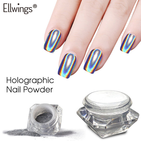 Ellwings Rainbow Mirror Nail Glitter Powder