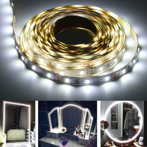 Cosmetic Mirror 3 Types 13ft SMD 240 LED Makeup Mirror Strip Bar Vanity