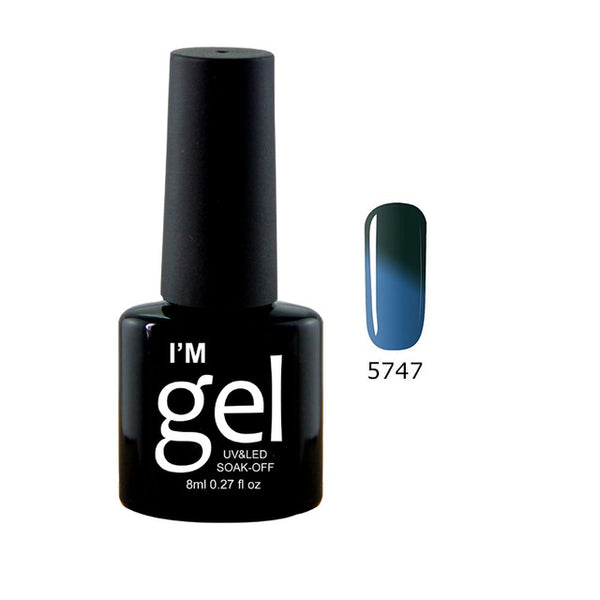 Verntion 8ml Soak Off Temperature Change Color Gel