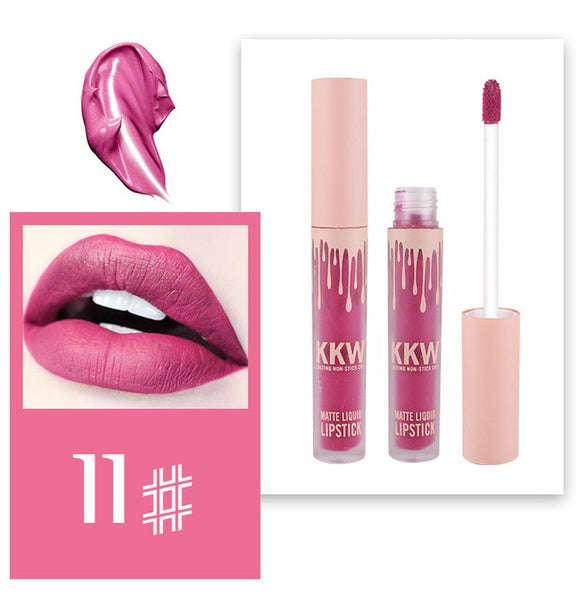 New Kyliejenner Lipsticks Matte Kkw Llipstick Lasting Velvet Lip Tint Stain Lips Makeup Birthday Edition Collection Lipgloss