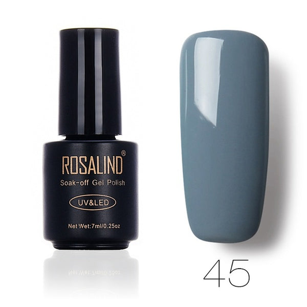 ROSALIND Gel 1 lacquer Gel Varnish 7ML 58 Color Long-Lasting Nail Art