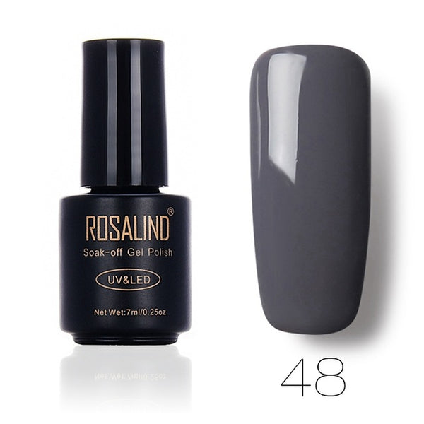 ROSALIND Gel 1 lacquer Gel Varnish 7ML 58 Color Long-Lasting Nail Art