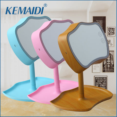 KEMAIDI Makeup Mirror LED Touch Screen y Mirror