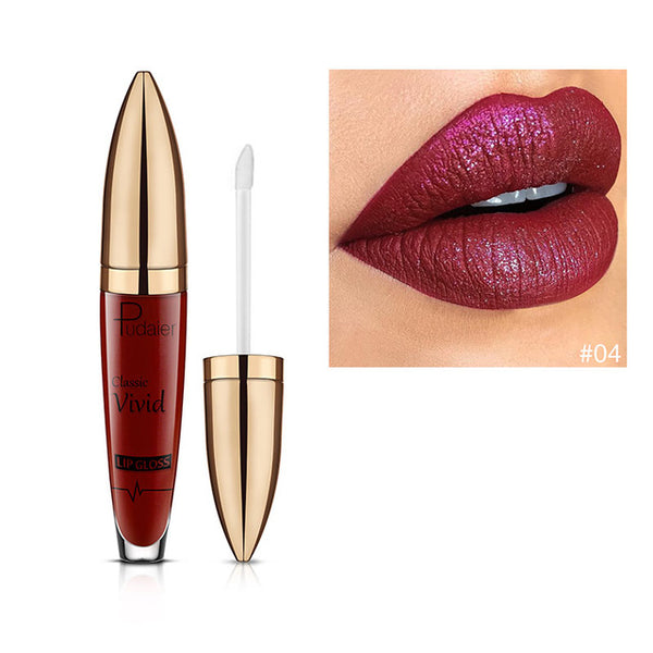 MISS ROSE pudaier New 2018 Glitter Lip Gloss Tint Batom Makeup Matte Waterproof Liquid Lipstick Cosmetics 18 Color Kyliejenners