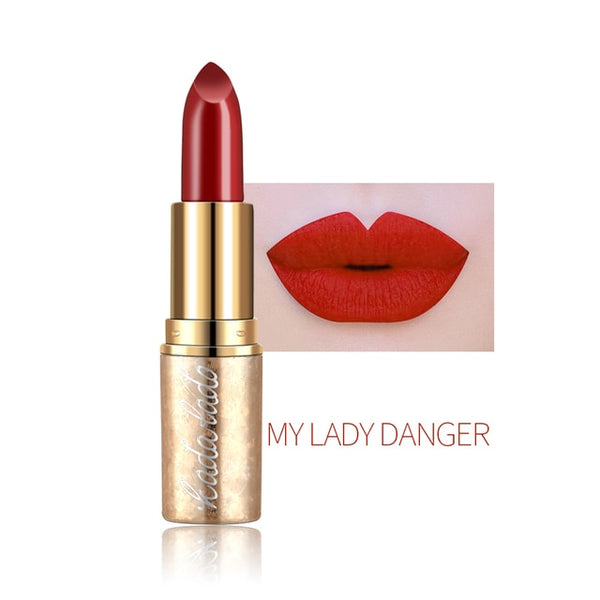 KADALADO Sexy Makeup Matte Lipstick Velvet Lips Nude Long Lasting Red Lipstick Pencil Waterproof Lip Stick Beauty Cosmetics
