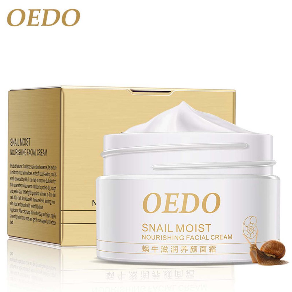 OEDO Snail Moist Nourishing Facial Cream Anti Aging Wrinkle Firming Cream